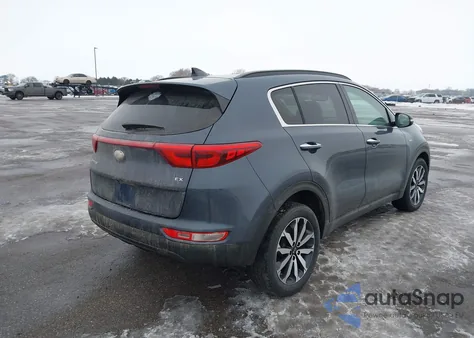 2018 Kia Sportage Ex z USA, uszkodzony, nr VIN KNDPNCAC1J7393302